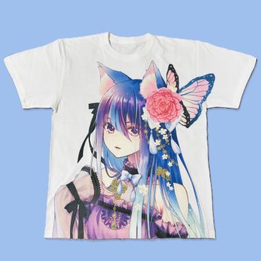 ユニオンクリエイティブ /Alliance: Favorite Streamer Big Print T-shirt「ふれふれあおち | Art by @u*ri」