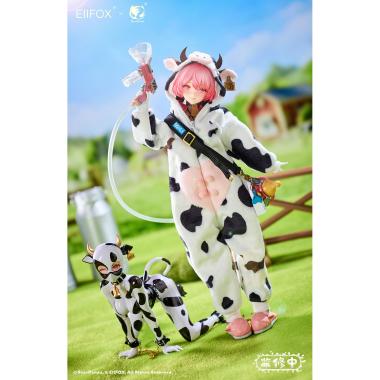 Bear Panda /Bear Panda x EIIFOX 1/8 乳牛 MOMO 完成品アクションフィギュア